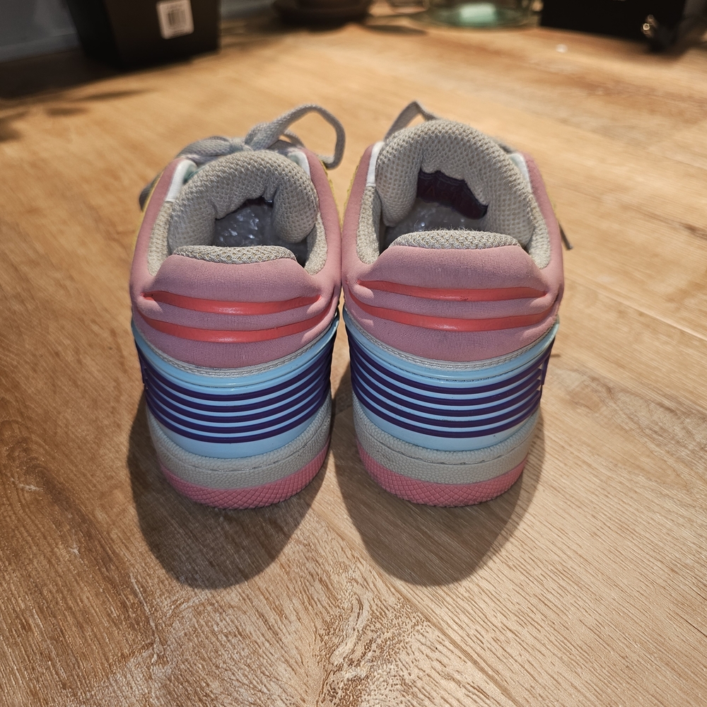 Gucci Basket Low Sneakers in women size 37 designer multicolor pink - Picture 4 of 7